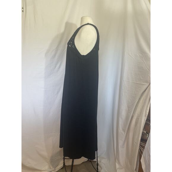 J. Jill Midi Crochet PM/Rebellion Again Lace Duster S/Boho Textured Layer Set - Picture 8 of 13